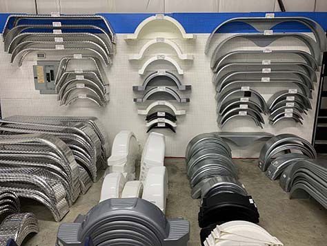 aluminum trailer fenders at American Discount Marine